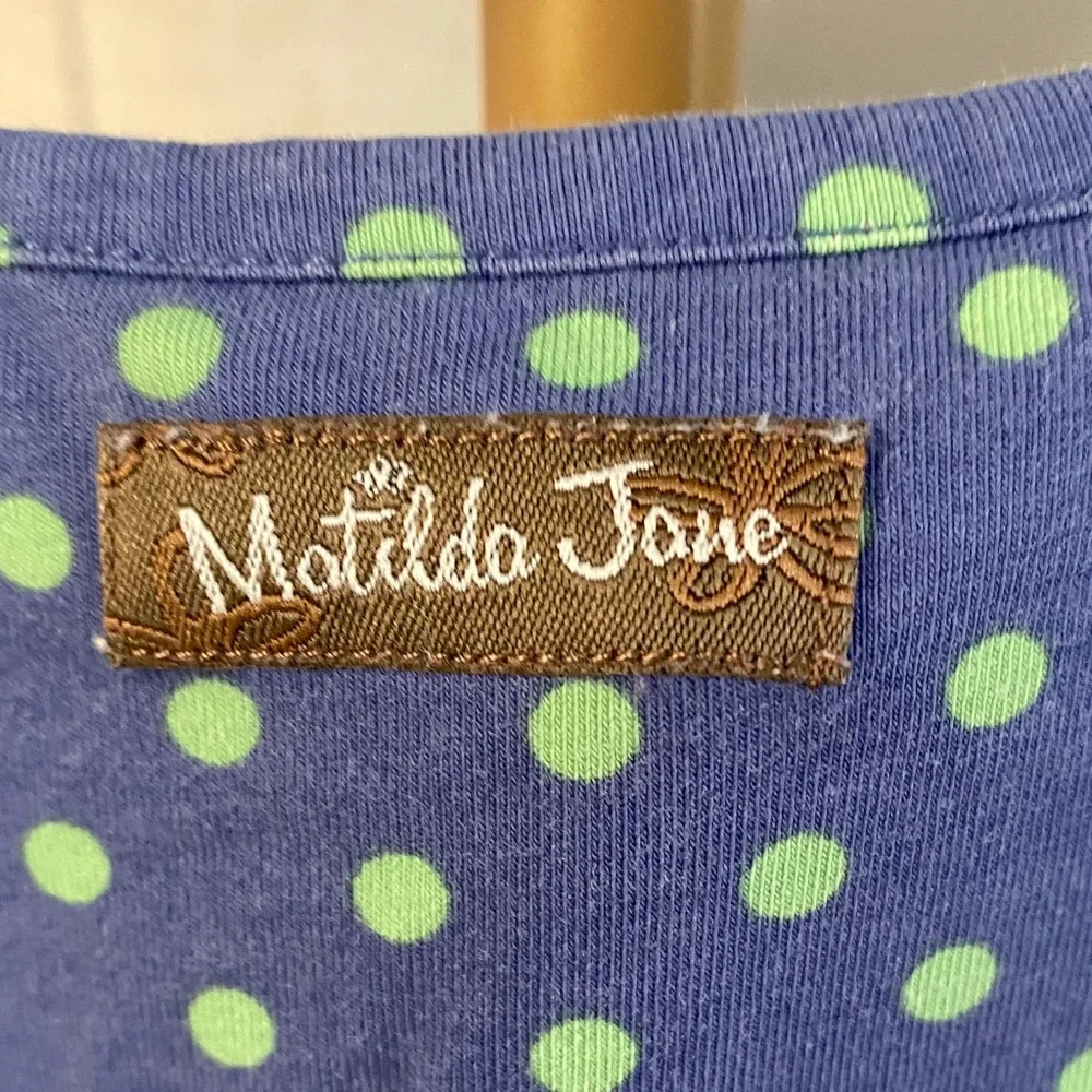 Matilda Jane Multi-Color Patchwork Floral Tiered tank top Dress for Girls 4T - Picture 5 of 6